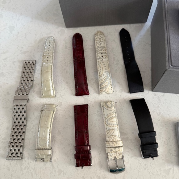 Michele Deco Diamond Stainless Watch - Picture 2 of 3